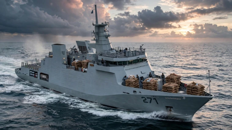 Pakistan Navy Narcotics Seizure: $750 Million Haul in Major Arabian Sea Operation