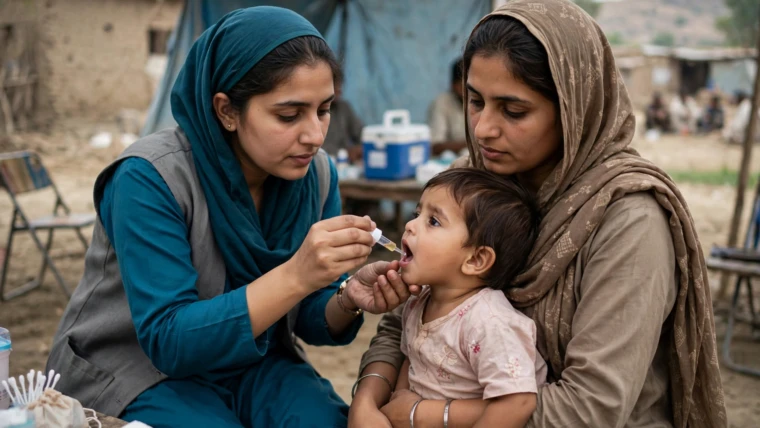 Pakistan Confirms Sixth Polio Case of 2026 in Khyber District