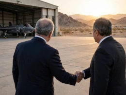 Hegseth Confirms Surprise Israel Visit, Meets Netanyahu at Airbase
