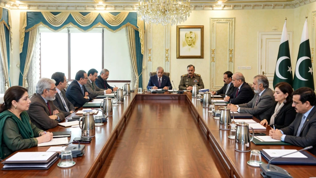 Cabinet Backs Constitutional Steps to Tackle KP Situation