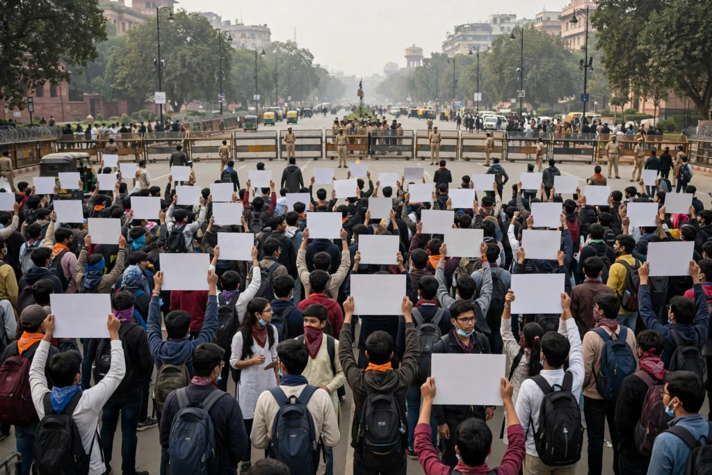 Delhi Protests Over Voter-List Revision; Hundreds Detained