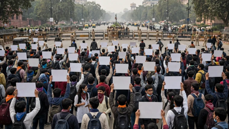 Delhi Protests Over Voter-List Revision; Hundreds Detained
